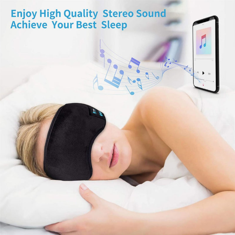 Fones De Ouvido Bluetooth Sleep Mask Para Dormir Faix sem fio