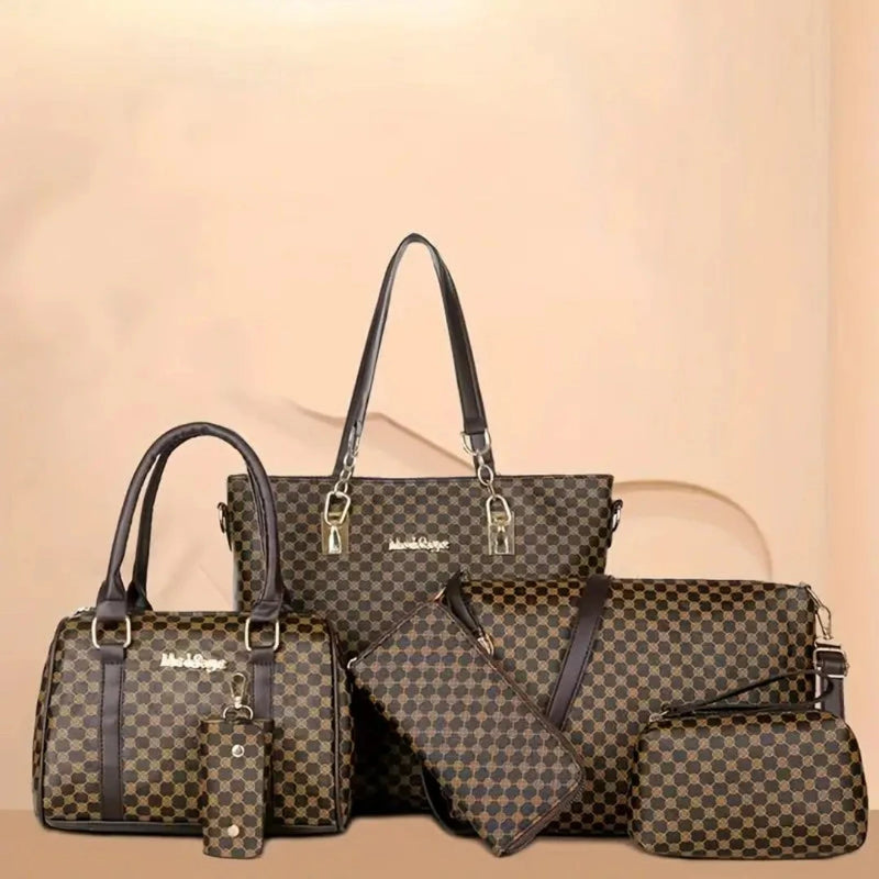 Kit com 6 bolsas para mulher elegante