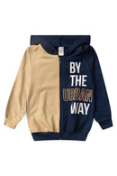 Conjunto Moletom Peluciado Infantil Masculino Urban - Marinho