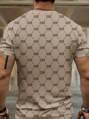 Conjunto Tshirt Casual para homem elegante